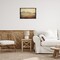 Stupell Industries Hazy Desert Mountain Black Framed Floater Canvas Wall Art, design by Creative Studio